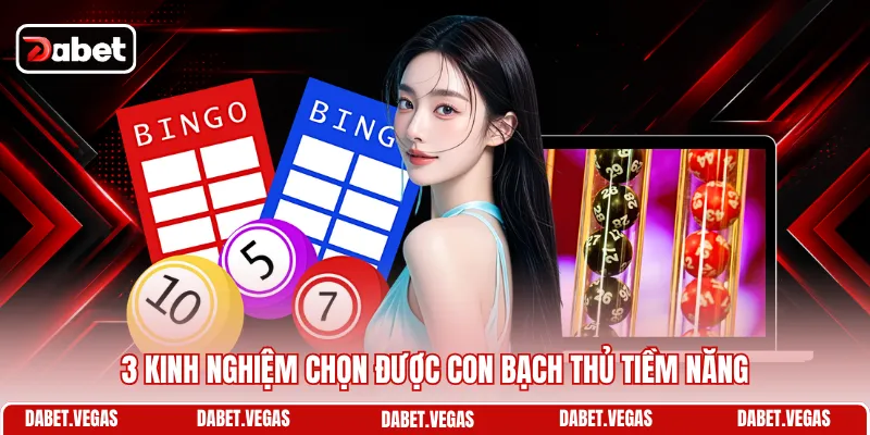 Bạch Thủ Lô Là Gì - Kinh Nghiệm Soi Cầu Từ Cao Thủ DABET 2 3 kinh nghiệm chọn được con bạch thủ tiềm năng